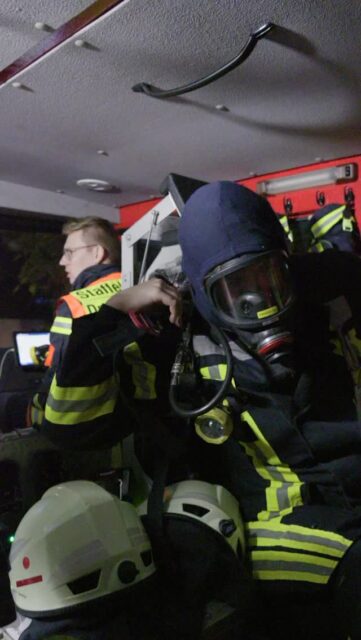 Einsatzübung „Brennende Gartenhütte“ letzen Montag 🧑🚒